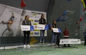 Jan-Luca Posch und Laura Stöckler gewinnen den letzten Austria Climbing Cup der Saison